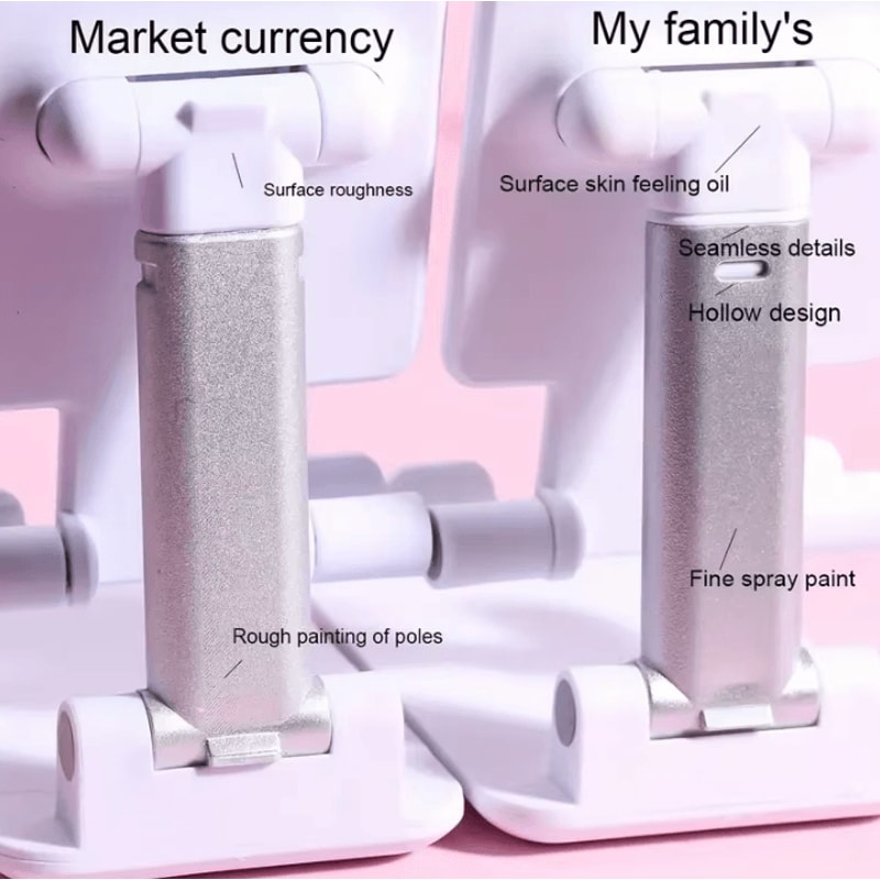 Adjustable Adjustable Desk Phone Stand Universal Mobile And Tablet Holder For IPhone IPad Xiaomi 3