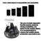 Universal 360 Degree Rotatable Car Phone Holder NonSlip GPS Navigation Car Phone Mount Stand For A 2