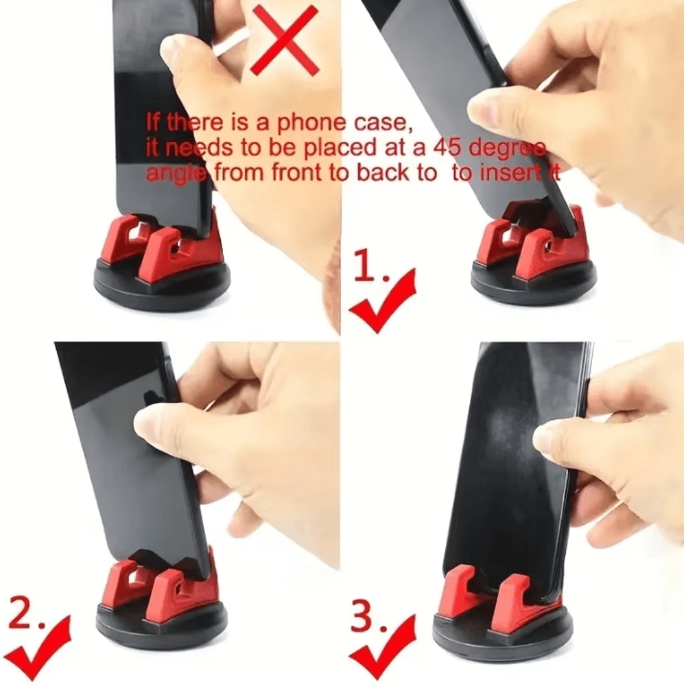 Universal 360 Degree Rotatable Car Phone Holder NonSlip GPS Navigation Car Phone Mount Stand For A 3