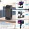 Foldable Travel Phone Holder Adjustable Portable Airplane Phone Stand Desk Mount For Flight Train 1