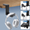 Universal PC Gaming Headphone Stand Headset Hanger Mount With Adjustable Rotating Arm Clamp And De 0