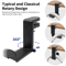 Universal PC Gaming Headphone Stand Headset Hanger Mount With Adjustable Rotating Arm Clamp And De 2