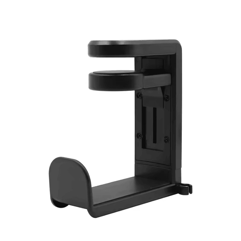 Universal PC Gaming Headphone Stand Headset Hanger Mount With Adjustable Rotating Arm Clamp And De 6