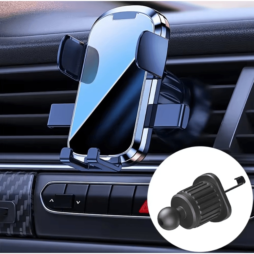 Automatic Gravity Phone Holder Universal Car Phone Mount Air Outlet Navigation Bracket 10