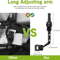 Rearview Mirror Phone Holder 360 Degree Rotatable Retractable Car Phone Mount For Universal Smartp 4