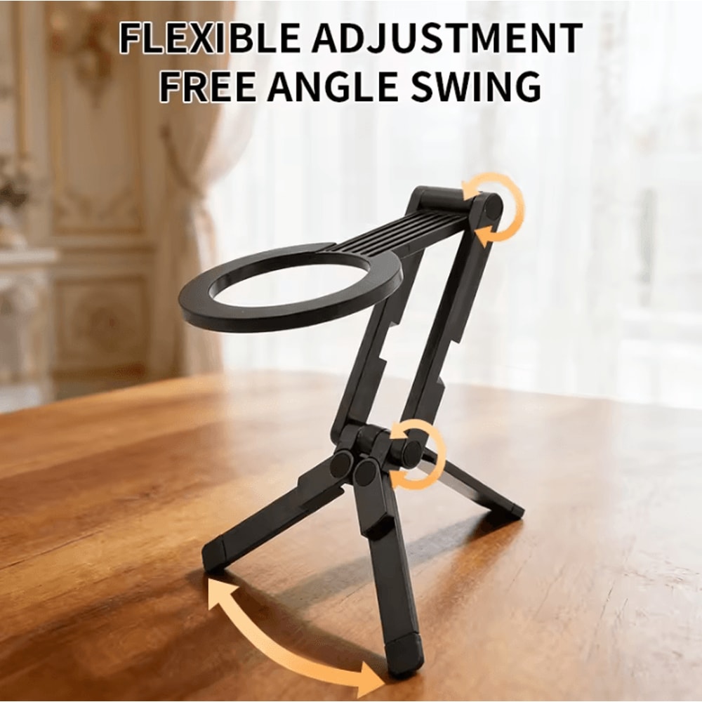Foldable Portable Magnetic Phone Stand Universal Foldable Tripod Phone Mount For MagSafe IPhone A 3
