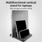 Adjustable Vertical Laptop Stand Portable Tablet And Laptop Holder Dock For MacBook Notebooks And 0