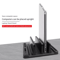 Adjustable Vertical Laptop Stand Portable Tablet And Laptop Holder Dock For MacBook Notebooks And 2