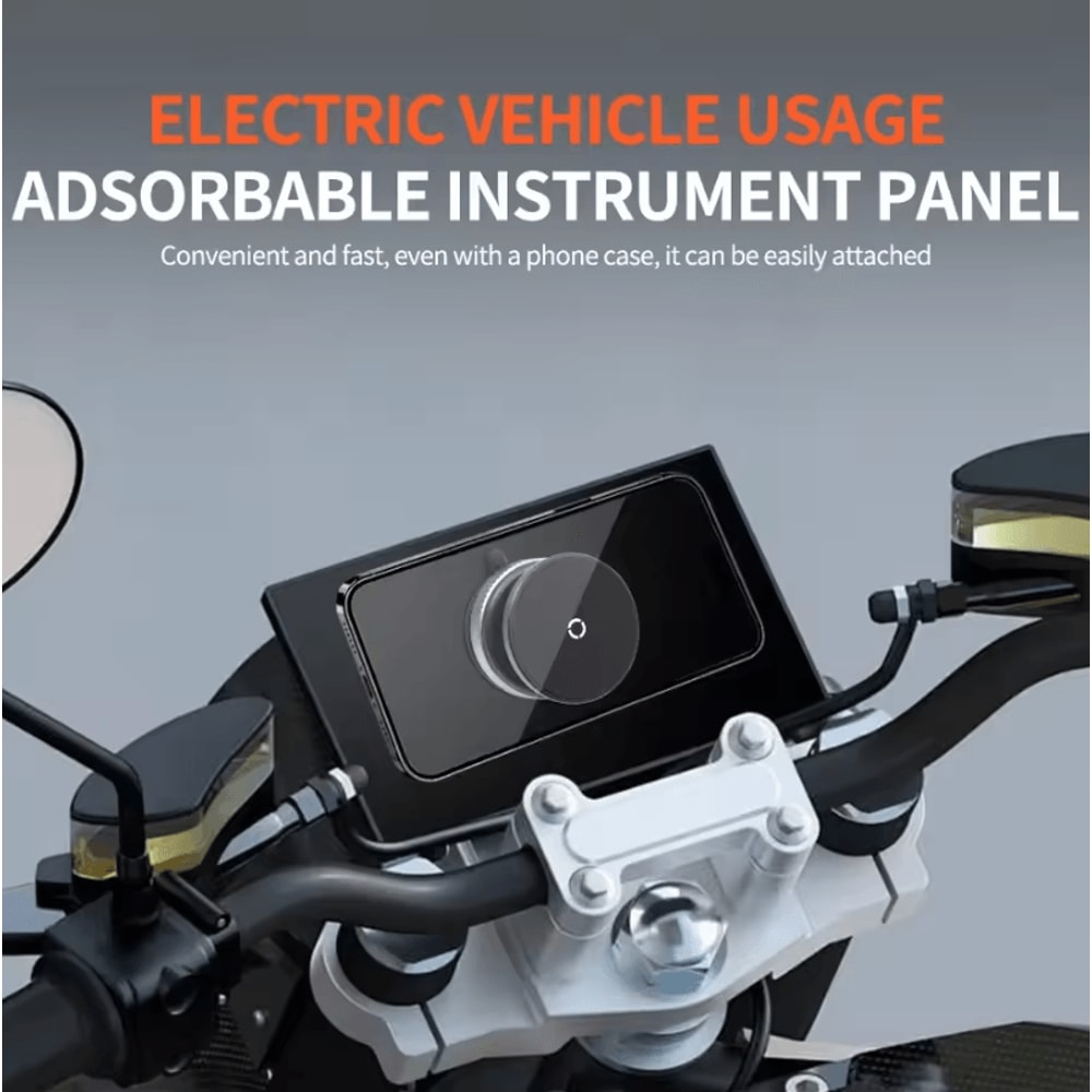 Magnetic Car Mount Phone Holder Vacuum Suction 360 Degree Rotatable Car Phone Bracket For IPhone 1 3