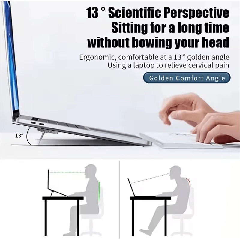 Mini Portable Laptop Stand Adjustable Notebook Keyboard Holder For MacBook Dell HP ASUS Xiaomi An 1