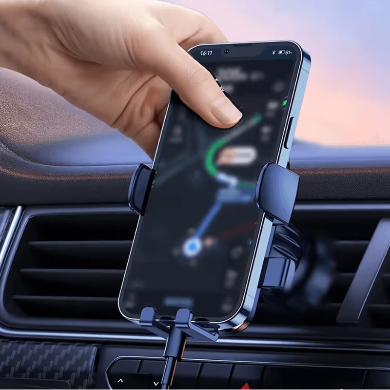 Gravity Car Phone Holder Air Vent Clip Mount Mobile GPS Phone Stand For Smartphones 1