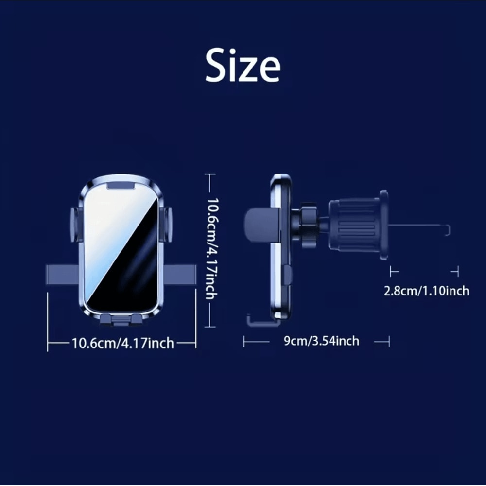 Gravity Car Phone Holder Air Vent Clip Mount Mobile GPS Phone Stand For Smartphones 5
