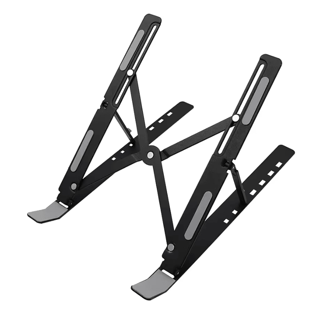 Aluminum Laptop Stand Adjustable Portable Laptop Holder And Notebook Bracket With Cooling And NonS 4