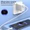 67W USB Fast Charger With USB TypeC Charging Cable Quick Charge Adapter For Xiaomi Samsung IPhone 3