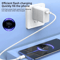 67W USB Fast Charger With USB TypeC Charging Cable Quick Charge Adapter For Xiaomi Samsung IPhone 3