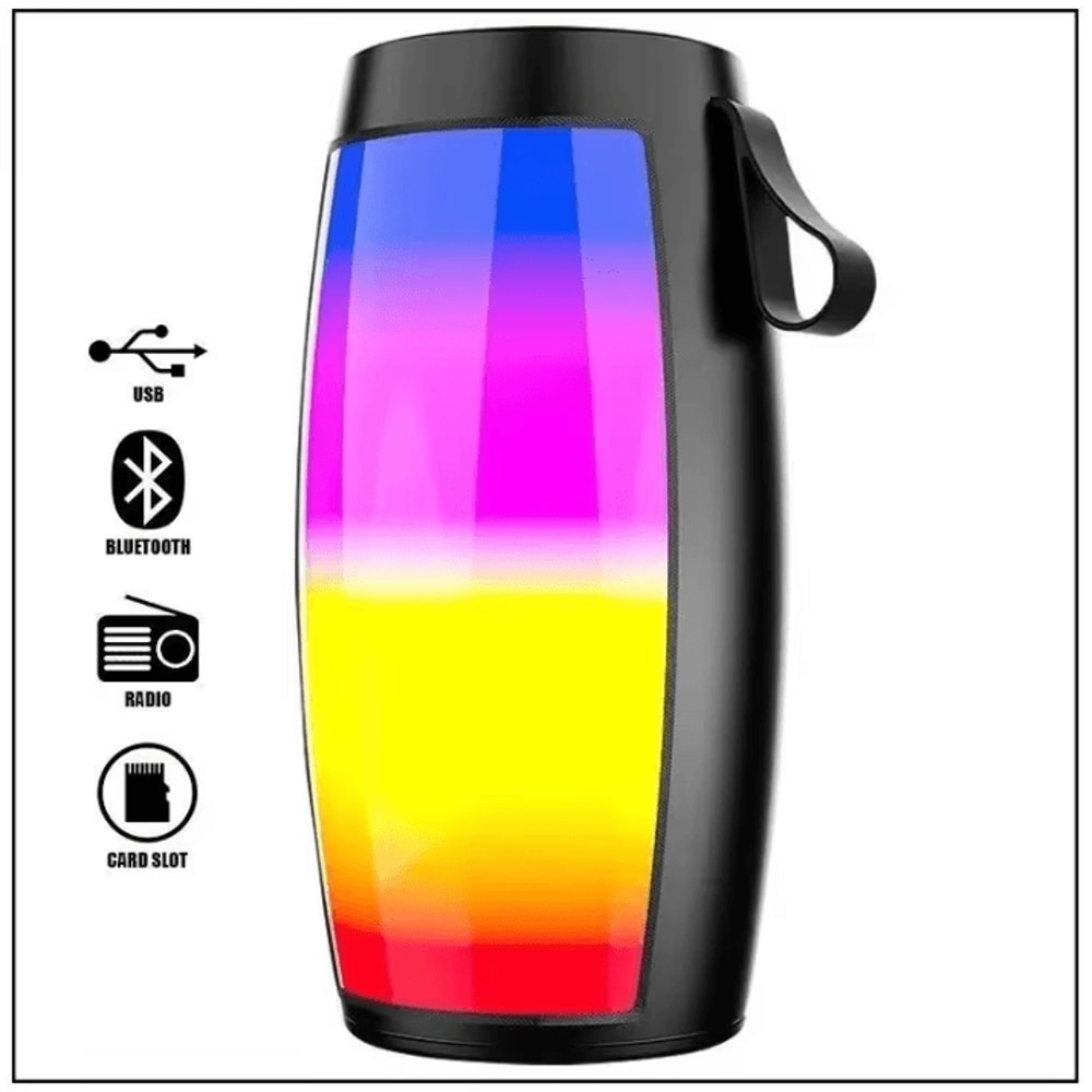 1202 Portable Bluetooth Speaker Wireless Compact Subwoofer With High Volume Outdoor And Home Audio 1