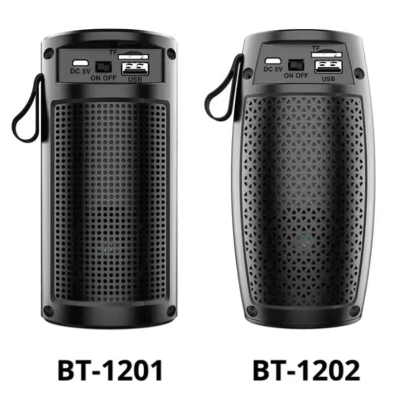 1202 Portable Bluetooth Speaker Wireless Compact Subwoofer With High Volume Outdoor And Home Audio 3
