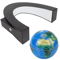 Floating Magnetic Levitation Globe LED World Map Lamp Antigravity Lamp Decoration For Home And Gif 3