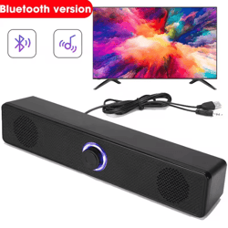 bluetooth 4d surround sound system – home cinema soundbar with tv subwoofer and powerful stereo speaker