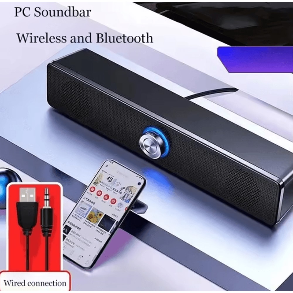 Bluetooth 4D Surround Sound System Home Cinema Soundbar With TV Subwoofer And Powerful Stereo Spea 5