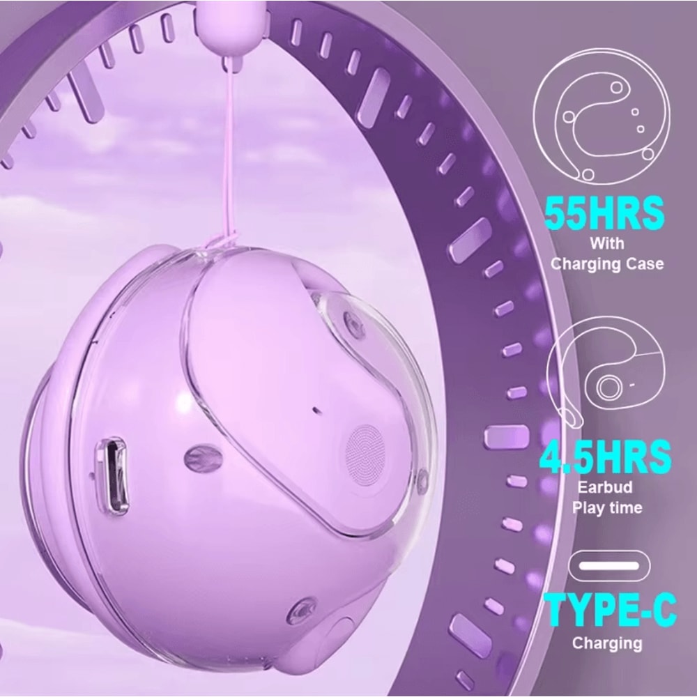 AI Bluetooth Translator Headphones Wireless RealTime Translation Headset Supporting 144 Languages A 3