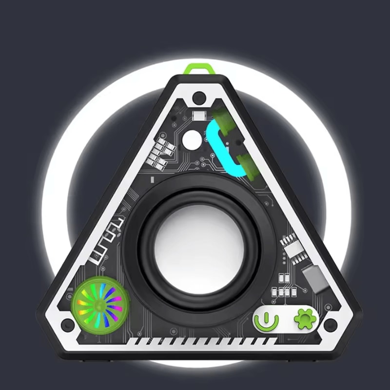 V2 Mecha Style Portable Bluetooth Speaker Mini Wireless Subwoofer With Stereo Sound For Outdoor An 3