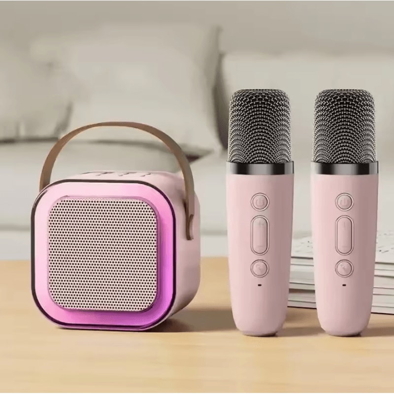 K12 NEW Portable Bluetooth Speaker Mini Wireless Audio With Microphone For Home Karaoke And Singin 10