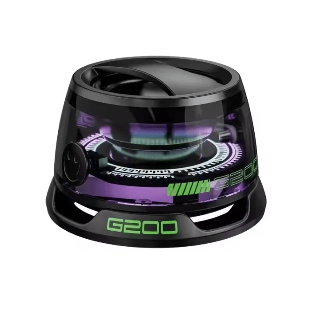 G200 Portable Bluetooth Speaker Bluetooth 53 With RGB Ambient Light And Magnetic Phone Stand Funct 6