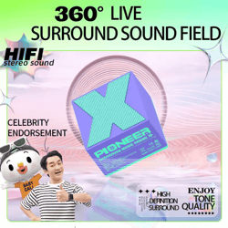 x1 mini portable bluetooth speaker – wireless subwoofer with stereo pairing for travel and outdoor use