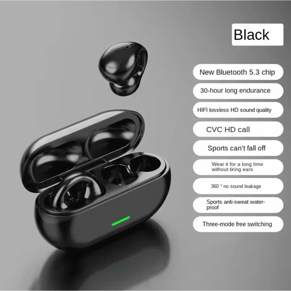 Original T75 Bone Conduction Bluetooth Headphones Wireless Bluetooth 53 TWS Headset With HiFi Soun 5