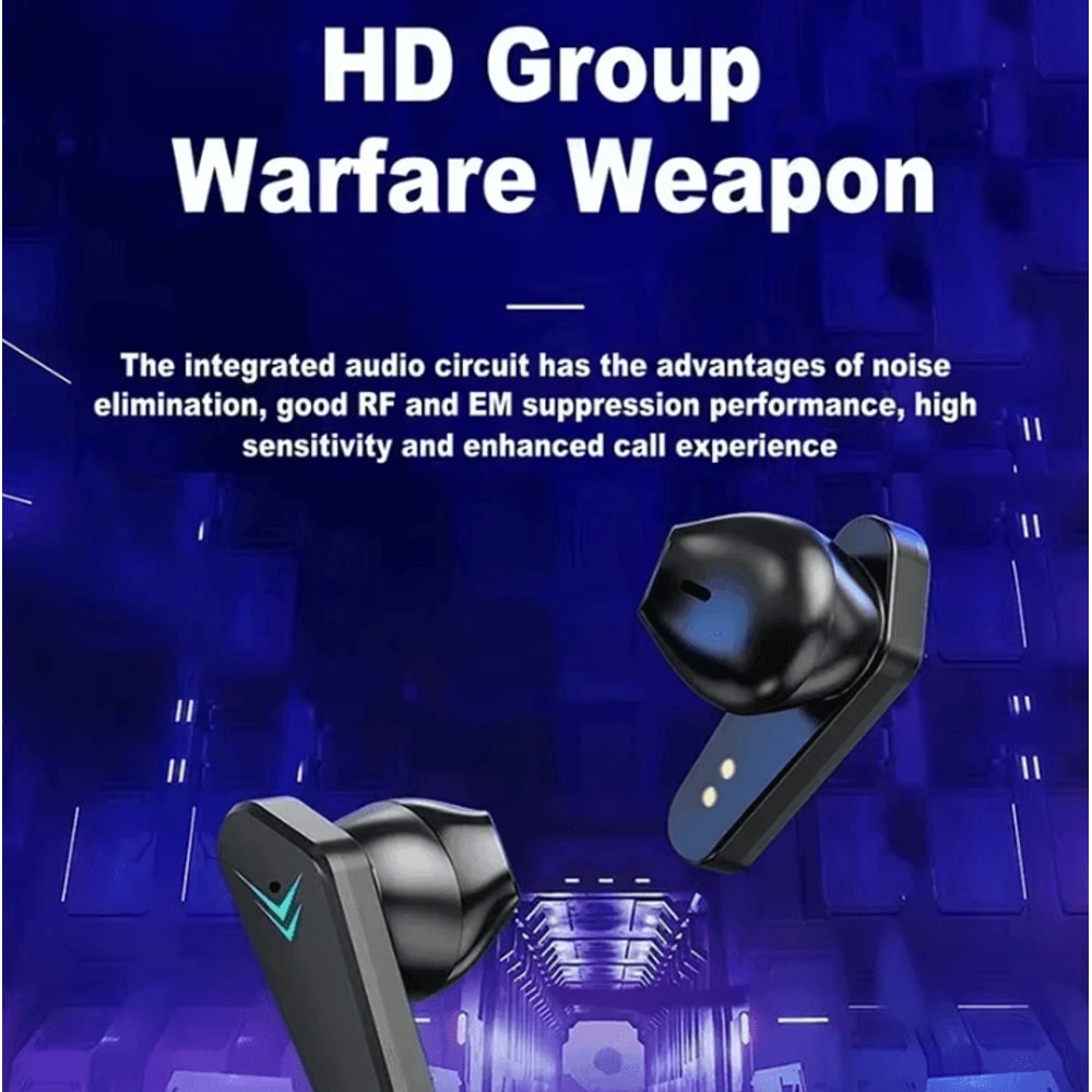 X15 Bluetooth Gaming Earbuds TWS Low Latency Wireless Headset With Mic For Gamers And HandsFree Us 2