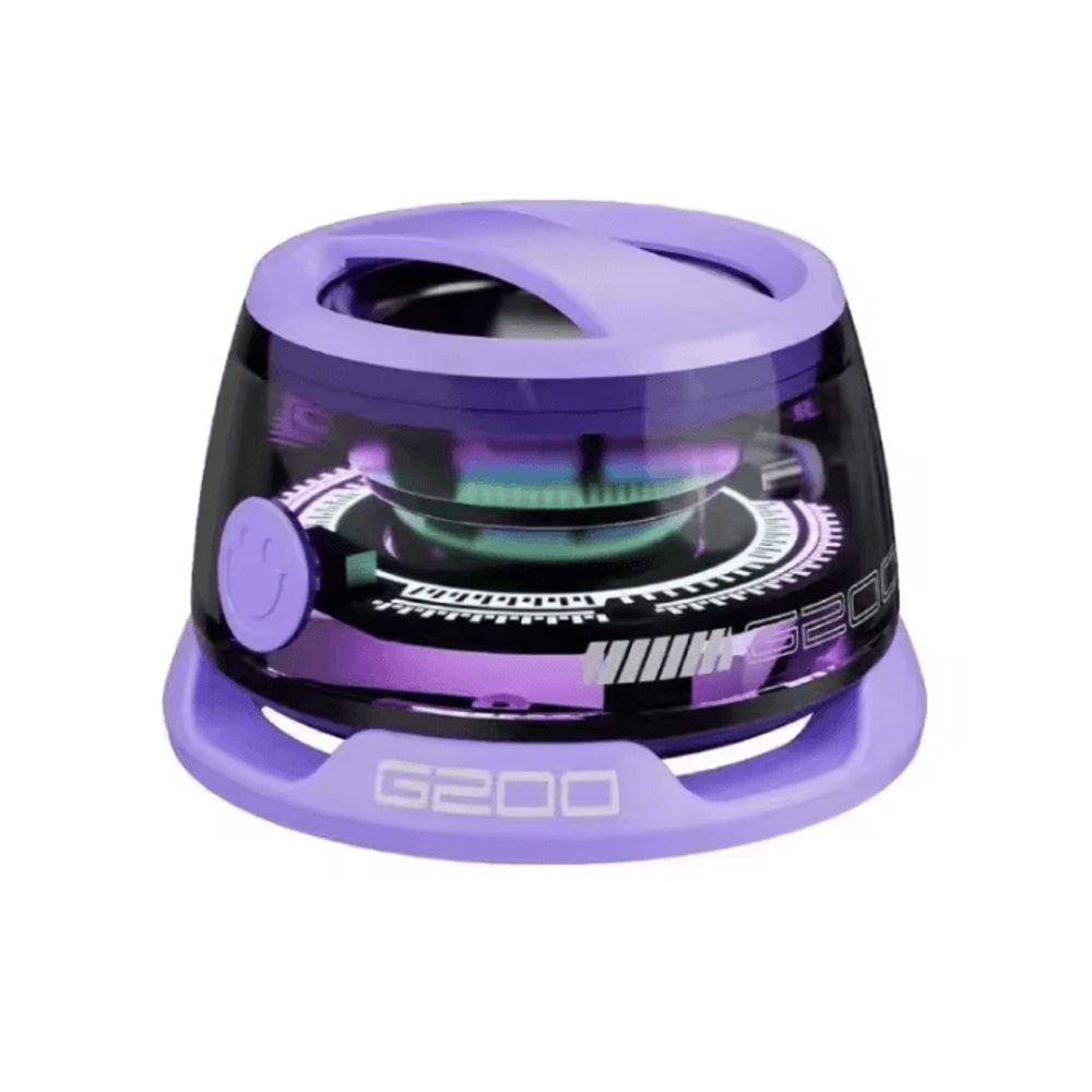 G200 Portable Bluetooth Speaker Bluetooth 53 With RGB Ambient Light And Magnetic Phone Stand Functi