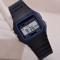 Simple Carre LED Sport Watch Casual Digital Silicone Mens Watch With Electronic Display 1