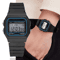 Simple Carre LED Sport Watch Casual Digital Silicone Mens Watch With Electronic Display 4