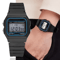 Simple Carre LED Sport Watch Casual Digital Silicone Mens Watch With Electronic Display 4