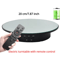 3Speed Electric Rotating Display Stand 360 Degree Turntable Jewelry Holder With Battery And USB Po 0