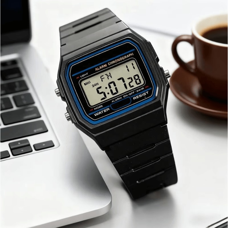 Minimalist LED Sports Watch For Men Square Digital Wristwatch With Casual Display 2