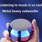 M3 Small Portable Bluetooth Speaker Wireless Subwoofer With Heavy Metal Gun Design For Outdoor Act 0