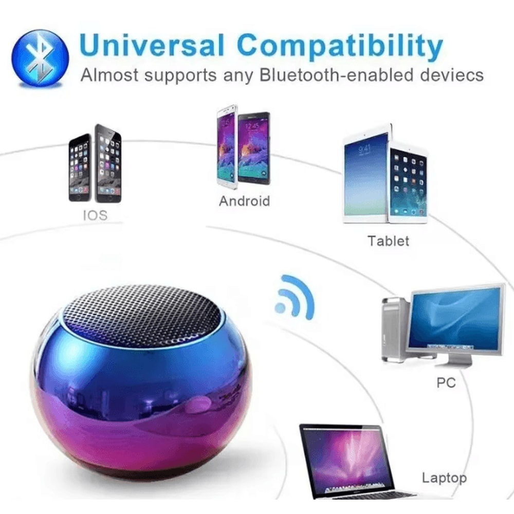 M3 Small Portable Bluetooth Speaker Wireless Subwoofer With Heavy Metal Gun Design For Outdoor Act 1