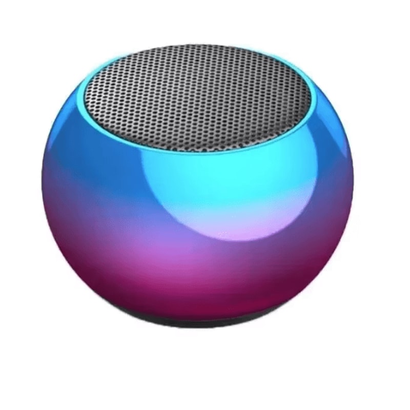 M3 Small Portable Bluetooth Speaker Wireless Subwoofer With Heavy Metal Gun Design For Outdoor Act 4