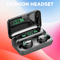 F9 Wireless Bluetooth Earbuds TWS Game Earphones With Digital Display And Large Capacity Charging 5