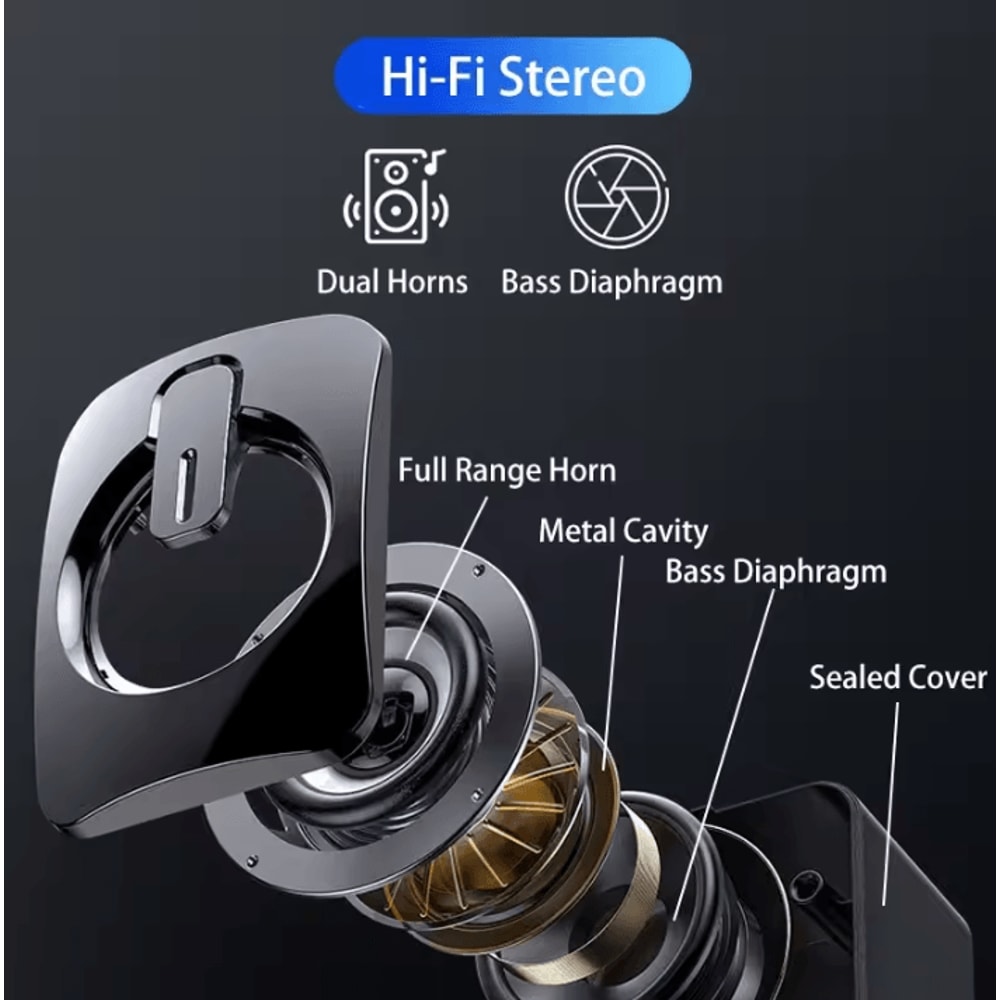 HIFI PC Stereo Speakers USB Wired Computer Sound System With LED Light And BuiltIn Microphone 2