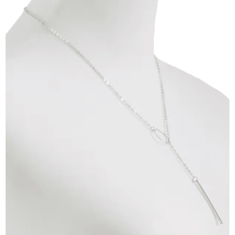 Fashion Simple Metal Round Necklace Elegant Ladies Minimalist Jewelry For Everyday Wear 3