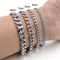New Trendy Cuban Chain Bracelet Classic Stainless Steel Chain Jewelry For Men And Women 0