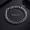 New Trendy Cuban Chain Bracelet Classic Stainless Steel Chain Jewelry For Men And Women 8