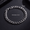 New Trendy Cuban Chain Bracelet Classic Stainless Steel Chain Jewelry For Men And Women 8