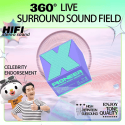 x1 mini portable bluetooth speaker – stereo pairing wireless subwoofer for travel and outdoor activities