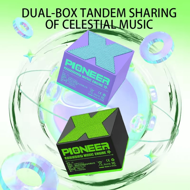 X1 Mini Portable Bluetooth Speaker Stereo Pairing Wireless Subwoofer For Travel And Outdoor Activi 1