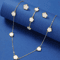 Lucky Clover Jewelry Set FivePetal Flower Bracelet Necklace And Earrings Stylish Accessories For W 0