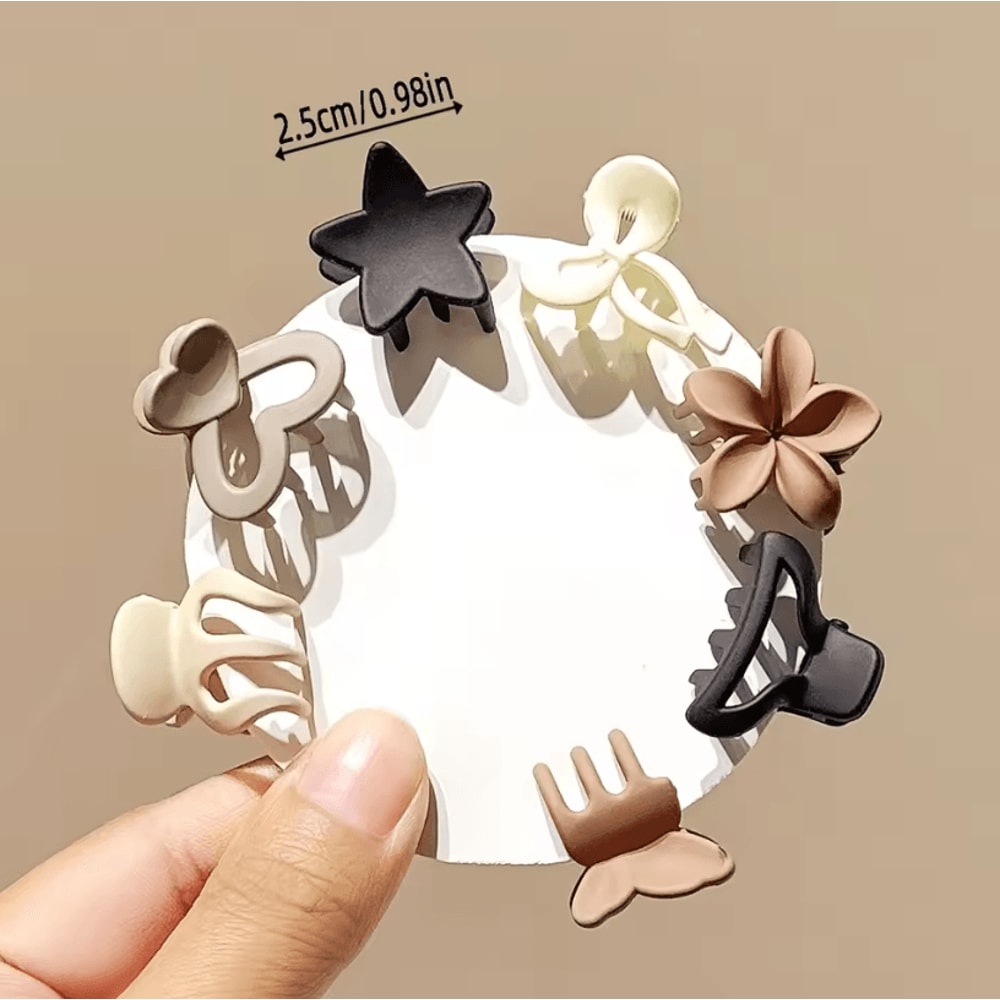 102030Piece Beige Small Hair Clips Set Cute Girls Hair Accessories For Daily Use And Special Occas 2